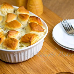 Biscuits And Sausage Gravy Pot Pie