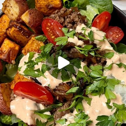 Healthy Burger Bowls