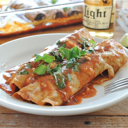 Slow Cooker Shredded Beef Enchiladas