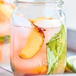 Peach Lemonade Spritzer Recipe