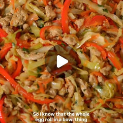 Egg Roll In A Bowl