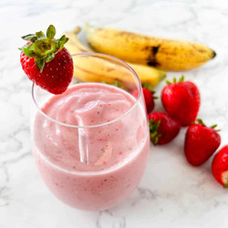 Aip Smoothie With Strawberries And Bananas