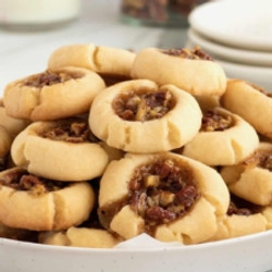 Pecan Pie Thumbprint Cookies