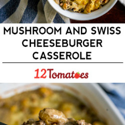 Mushroom Burger Casserole