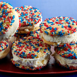 July 4th Ice Cream Sandwiches