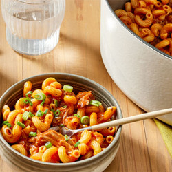 One-pot Pulled Pork Pasta