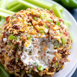 Jalapeno Popper Cheese Ball Recipe