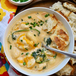 Flavor-packed Chicken And Gnocchi Soup Recipe - Slice Of Jess