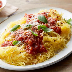 Instant Pot Spaghetti Squash With Marinara