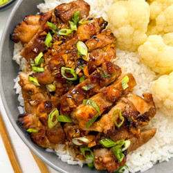 Honey Garlic Chicken Thighs