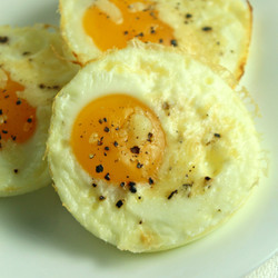 Baked Muffin Pan Fried or Poached Eggs - Fitz