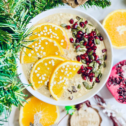 Christmas Overnight Oats