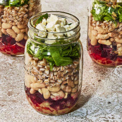 Anti-inflammatory Farro &amp; White Bean Salad