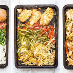 Sheet Pan Chicken Fajitas (Baby Friendly)