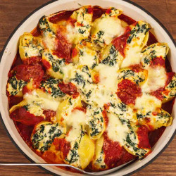 Spinach And Ricotta Pasta Shells