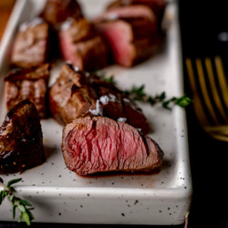 Simple Cast Iron Venison Tenderloin