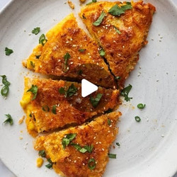 Crispy Rice Omelette