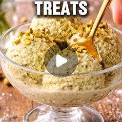 Healthy Pistachio Ice Cream (high Protein, No Sugar Crash!)