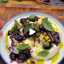 Blueberry Bruschetta