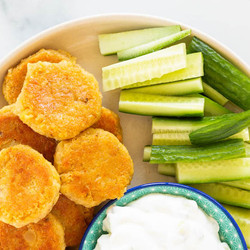 Easy Chickpea Fritters