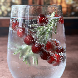 Viral Snow Globe Cocktail