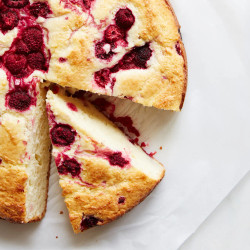 Raspberry-ricotta Cake