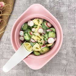 Recette Bento - Pasta, Radishes And Cucumber Creamy Salad - Monbento