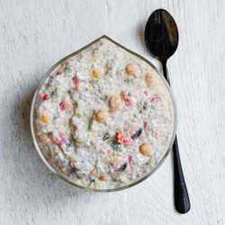 Mediterranean Chia Pudding With Yogurt Recipe