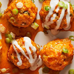 Buffalo Chicken Meatballs