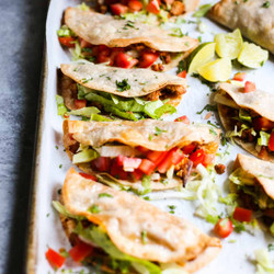 Crunchy Baked Turkey Tacos - The Defined Dish Recipes