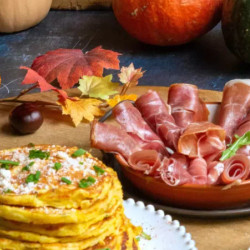Pancakes Au Butternut, Parmesan Et Piment D’espelette