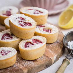 Easy Lemon Raspberry Friands