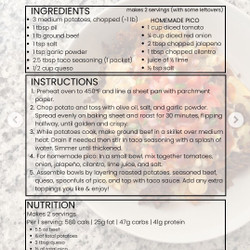 Fiesta Potato Bowls