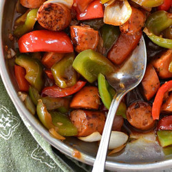 Sausage and peppers
