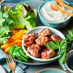 Vietnamese Pork Meatballs (nem Nuong) Recipe