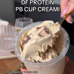 Protein Peanut Butter Cup Creami