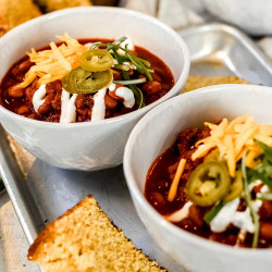 Hearty Bison Chili