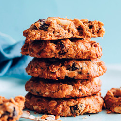 Easy Flourless Granola Cookies