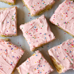 Sourdough Sugar Cookie Bars
