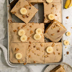 Gluten-free Brown Butter Banana Bars