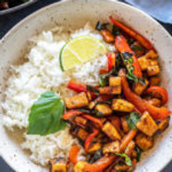 Thai Basil Tofu Stir Fry