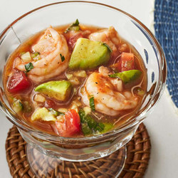 Authentic Mexican Shrimp Cocktail (coctel De Camarones Estilo Mexicano)