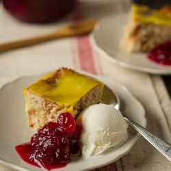Julia's Cinnamon Toast Flan (bread Pudding)