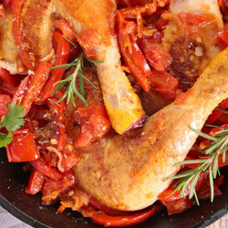 Poulet Basquaise