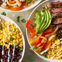 Steak Fajita Power Bowls
