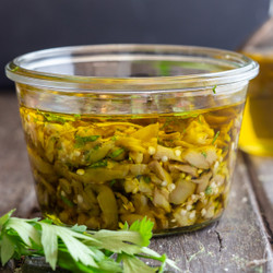 Italian Pickled Eggplant