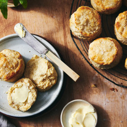 Bakewell Cream Biscuits