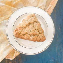 Simple Fresh Milled Honey Scones