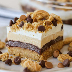 Chocolate Peanut Butter Dream Bars