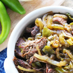 Slow Cooker Green Chile Beef